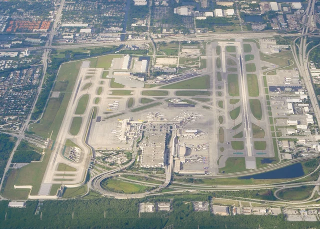 Vista del aeropuerto Fort Lauderdale–Hollywood International Airport