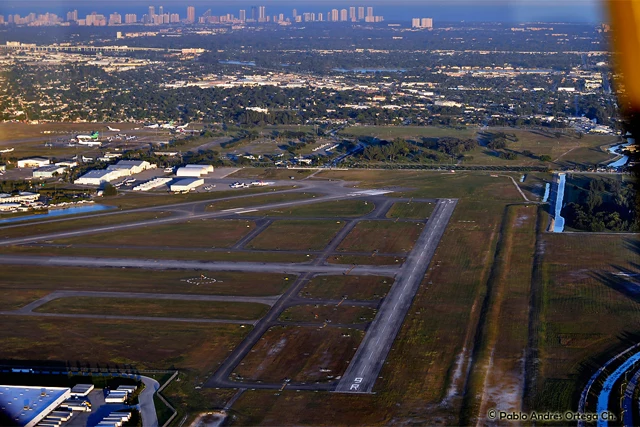 Vista del aeropuerto Miami–Opa locka Executive Airport